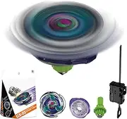 Spin Top Battle - Spinner Top | Interactive Gyro Toy with Launch Device, Fun for Kids for Outdoor Stadium Playtime Adventures