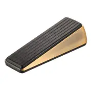 1 Pcs 1.3" Door Stopper for Bottom Door Stop Wedge Non-Slip, Zinc Alloy Brass
