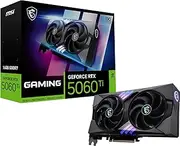 MSI Gaming RTX 5060 Ti 16G Gaming OC Graphics Card (16GB GDDR7, 128-bit, Extreme Performance: TBA MHz, DisplayPort x 3 2.1a, HDMI 2.1b, NVIDIA Blackwell Architecture)