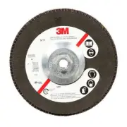 3M Flap Disc 577F, T29 Quick Change, Giant, 4-1/2 in x 5/8-11, 40, 10 per case