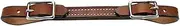 Weaver Leather Flat Bridle Leather Curb Strap, Rich Brown