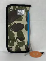 Herschel CAMO REPUR REPURPOSE PENCIL CASE for BINDER NEW NWT