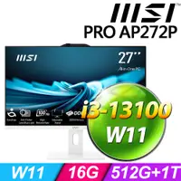 在飛比找PChome24h購物優惠-MSI PRO AP272P 13MA-480TW-SP2 