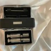 Stainless Steel Mini Bartenders Cocktail Travel Kit With Case Last Recuction