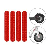 Reflective Stickers for Ninebot Max G30 Scooter - Red