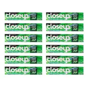 12x Closeup 160g Fluoride Toothpaste Tube Deep Action Menthol Fresh Dental Care