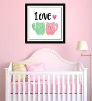 Lovely Cat Frame Vinyl Wall Art Decal WALL DECALS Nursery/Kid's Room