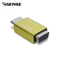 在飛比找PChome24h購物優惠-Esense HDMI TO VGA 免電源 轉接器