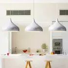 3X Bar Lamp Kitchen Pendant Light Modern Ceiling Lights White Pendant Lighting