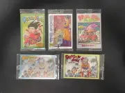 ITAJAGA Dragon Ball Card vol.6 5 kinds CR & SEC Complete Japan Son Goku Bulma