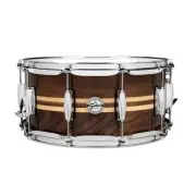 Gretsch S1 6514W MI Full Range Snare Drums Walnut with Maple Inlay 14 x 6.5