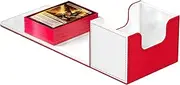 Ultimate Guard 100+ Synergy Sidewinder Deck Box, Red/White