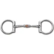 MYLER WESTERN D-RING SWEET IRON COPPER ROLLER COMFORT SNAFFLE BIT MB 89-18035