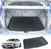 X-CAR Boot Liner for Volkswagen Polo MK6 Hatch 2018-2025 Heavy Duty Cargo Trunk Cover Mat Luggage Tray