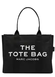 Marc Jacobs The Tote Large Canvas Tote - Black ONE SIZE