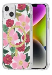 Rifle Paper Co Hard Case for MagSafe for Apple iPhone 14 Plus - Rose Garden