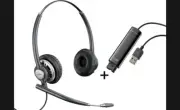 Plantronics EncorePro HW720 Binaural Headset + DA70 Audio Processor For Computer