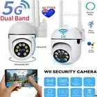5G Dual Band WIFI IP Camera CCTV HD PTZ Outdoor Home Security IR Camera 1080P AU