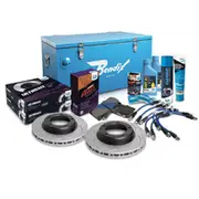 Bendix Ultimate 4WD Brake Upgrade Kit Dual Channel ABS to suit Toyota Land Cruiser (1984-2