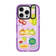 iPhone 16 Pro Impact Ring Stand Case MagSafe Compatible FRUITY DUCKOO