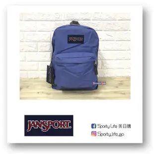 【SL美日購】JANSPORT SUPERBREAK JANSPORT後背包 藍紫 背包 書包 美國代購 大學包