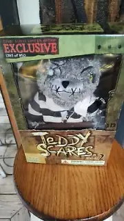 TEDDY SCARES SERIE 2 GRANGER EVERMORE PLUSH Bear 12" NIB Exclusive 1383 Of 1450