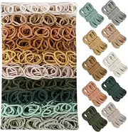 800 PCS Loom Loops Potholder 6" 7" inch DIY Arts Crafts for Kids and Adults Potholder Plain Knitting Loops Weaving Flexible Loom Kit Colorful Elastic Ideal for Girls Ages DIY Crafts Supplies