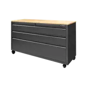 Pinnacle 910 x 1600 x 540mm 3 Drawer XL Timber Top Storage Unit