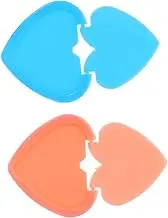 AUTSUPPL Plastic Cover DIY Light Pad Board Cover Heart Shaped Design Diamond Light Pad Protector Calligraphy Embossing Tool A3 A4