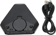 Bluetooth 5.0 Keyboard and Mouse Converter Portable Game Controller Adapter for Android and iOS Superior Performance Smooth High Power Output Special Lighting Design ABS Material