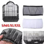 Nylon Pet Bird Cage Cover Seed Catcher Shell Skirt Guard Mesh Nets Mesh Tidy Hot