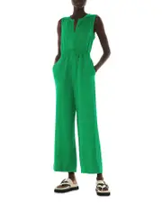 Whistles Melanie Linen Jumpsuit