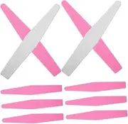 HAPINARY Manicure Tool Set 20pcs Double-sided Nail Files Nail Sanding Strips Sponge Material for Travel