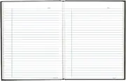 Rediform Business Notebook with Cover, College Rule, 9.25 x 7.25 Inches, Blue, 192 Pages (A982)