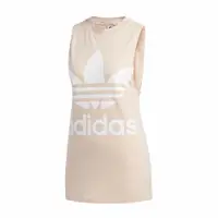 在飛比找PChome24h購物優惠-adidas 背心 Trefoil Tank Top 女款 