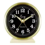 4 In. round Loud Bell Keywind Analog Alarm Clock
