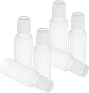 FELTECHELECTR 100ml Reusable Liquid Bottles Leakproof Nonwoven Head Applicators Compact Embrocation Storage Containers for Travel