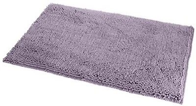 Amazon Basics Non-Slip Microfiber Absorbent Plush Shag Bathroom Rug Mat, 21" x