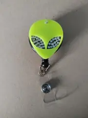 Nurse Gift, Scrubs, Pharmacist, LVN, Alien SpaceShip Retractable ID Badge Reel
