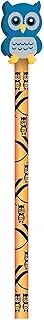 Pencil & Eraser Topper Write-Ons, Hoot Owl, Pack of 36