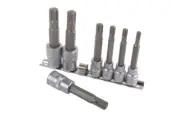 Ribe Socket Bit Set 3/8"D, 1/2"D 7pc 2900 Laser New