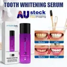 V34 Teeth Colour Corrector PurpleTeeth Whitening Stain Removal Toothpaste Serum.