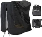 MaWGcowerd Treadmill Cover, Folding Treadmill Cover, Dustproof and Waterproof Cover, Oxford Cloth Waterproof Sunscreen Cover(Black)