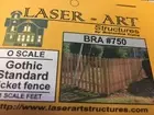 Branchline Trains 750 Gothic Std Picket Fence