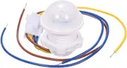 AC100-265V 40W(Max.) PIR Motion Sensor pted Sensitive Light Control Infrared Human Technology for Lighting Fixture Lamp Living Room Bedroom Corridor Aisle Portable White One Size