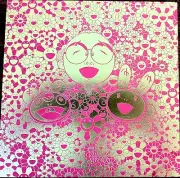 Takashi Murakami "Ego" Art Exhibition Invitation and Original Sample Art