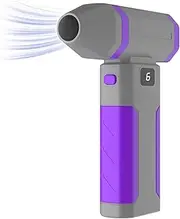 Compressed Air Duster, 100000RPM Electric Air Duster with Light, Portable Cordless Turbo Fan Rechargeable Powerful Cleaning Accessories for Outdoor House Computer
