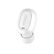 MINI2 Bluetooth Earphone with Mic Wireless Headphone Music Business Earbud Noise Cancelling for Iphone Android - White