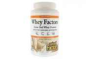 Natural Factors Whey Factors Grass Fed Hormone Free Whey Protein Natural Unflavoured 907g