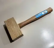 Custom made Wood Mallet / Hammer - Oak & Hickory - 14" Long - New